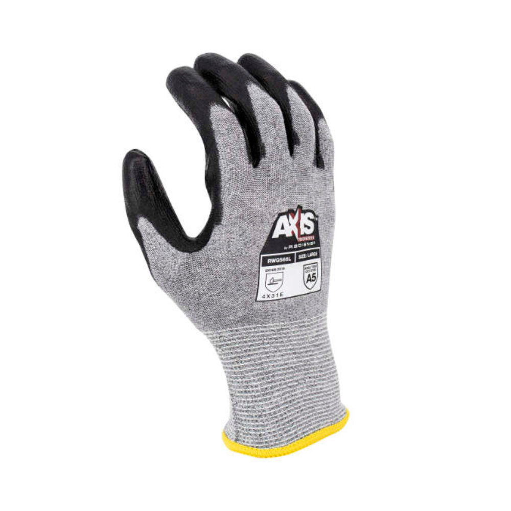 Radians RWG566 AXIS Cut Protection Level A5 Touchscreen Work Glove from GME Supply